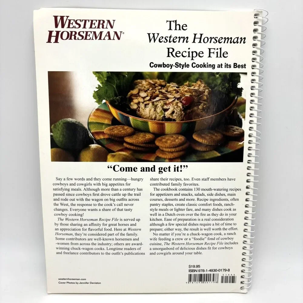 Western Horseman Magazine Recipe File Cookbook Cowboy Style Cooking at Its Best